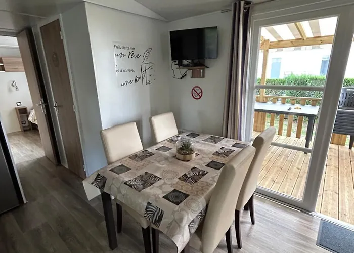 Κάμπινγκ Mobil-home 3ch 8 Pers - Les Charmettes K100 -