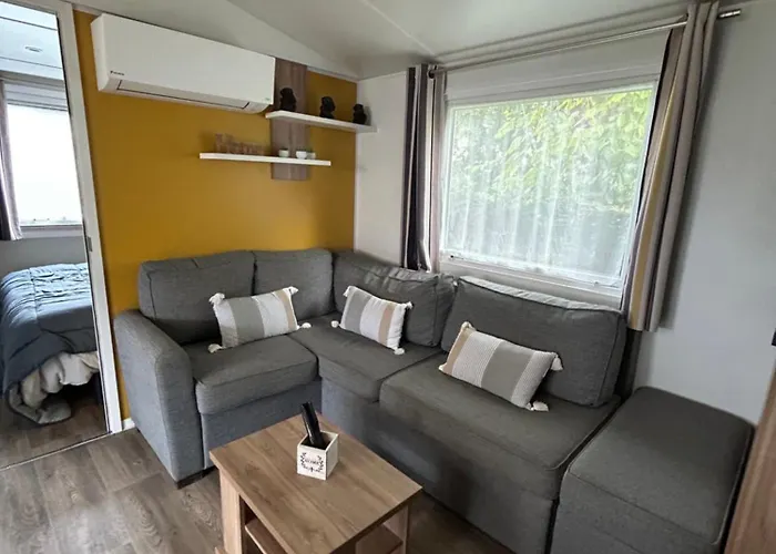 Κάμπινγκ Mobil-home 3ch 8 Pers - Les Charmettes K100 - *