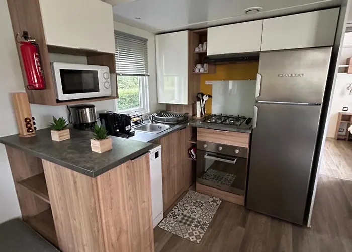 Mobil-home 3ch 8 Pers - Les Charmettes K100 - Κάμπινγκ Les Mathes